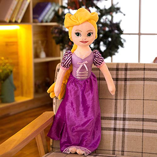 Preisvergleich Produktbild hhjxptst Plüsch Spielzeug, Schneewittchen, Glocke, Cinderella, Prinzessin Sophia, Pfeil, Werfen Plüsch, Große Größe, Beruhigen Puppe, Kissen, Ultra-weich, 60cm Langhaarige Prinzessin