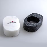 Jumbo Ascella Mermer Kapaklı 2'li Baharatlık 9x6x3 cm