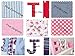 Fabric Alphabet Letters Personalised Wall Art (3 Letters)