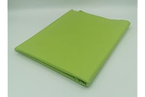 ODL Packaging Ltd Lot de 100 feuilles de papier de soie coloré 50 x 75 cm vert citron