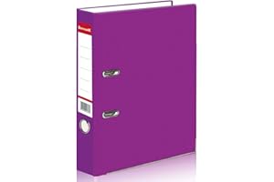 OFFICE CENTRE 1 x Purple A4 Large 75mm Lever Arch Files Folders Stationery Metal Document Storage