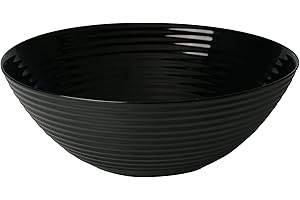 Dajar Arcoroc ARC L8806 Harena Bol empilable en verre opale Noir 27,3 cm 3,1 l