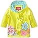 Wippette Baby-Girls Infant Floral Shiny Rainwear,Yellow, 12 Months Color: Yellow Size: 12 Months