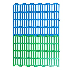 Global medi slatted Goat Flooring are Modern Method Used in Goat Farm Dog case with Less Labour and get Good Growth for Other pet Animals Plastic slatted Flooring Farm(Set of 4 nos)