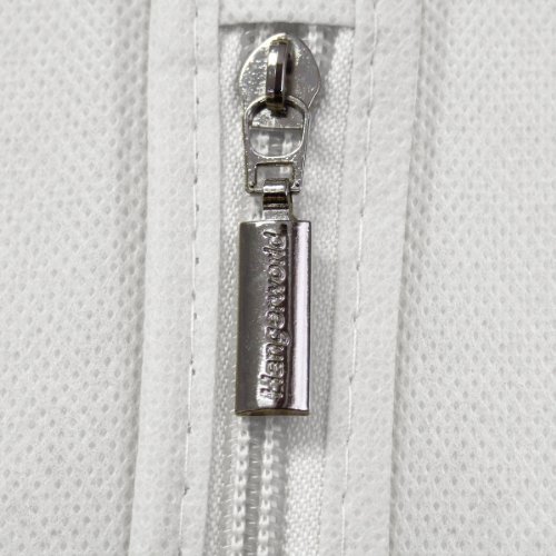 Atmungsaktiver Kleidersack für Hochzeitskleider – Weiß – 183 cm – Hangerworld - 3