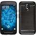 Produktbild PhoneNatic Case für Lenovo Moto E3 Hülle Silikon grau Ultimate + 2 Schutzfolien