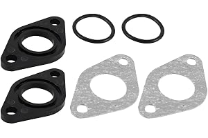 Gutol 2 set förgasare insugningsrör packningar med O-ring, 20 mm lock ersättning för 70cc 90cc 110cc 125cc Dirt Pit Bike ATV