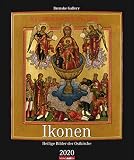 Ikonen: Heilige Bilder der Ostkirche. Wandkalender 2020. Monatskalendarium. Spiralbindung. Format 46 x 55 cm by