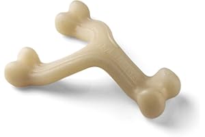 Nylabone Maximum Strength Tough Extreme Gourmet Wishbone zabawka do żucia dla psa, nasycona dodatkowym smakiem kurczaka w całej kości, duża, dla psów 0-23 kg