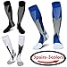Produktbild Kompression Socken/für Männer & Frauen, bessere Durchblutung, verhindern Blutgerinnseln, Boost Ausdauer, Durchblutung, reduziert Müdigkeit, schneller Best Graduated Athletic Fit für Run, L/XL (Women 5.5-13 / Men 7-13.5)3pairs-3colors
