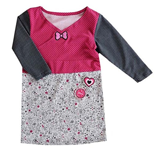 Qualitativ hochwertiger, gemusterter Bio Jersey Stoff mit weißen Punkten auf Rot Meterware mit Öko-Tex Zertifizierung zum kreativen Nähen von Kinder- und Erwachsen Kleidung, 50 cm - 4