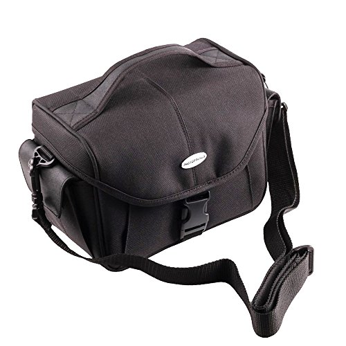 Trax TCB 40  cam  scope Camera Primus       et Bridge Camera Sac Noir pour Panasonic DMC FZ200  pour  par exemple  FZ150  Canon PowerShot SX50  Nikon L820       P