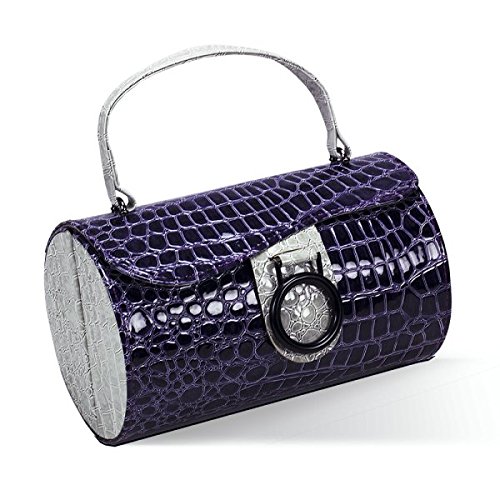 Maleta redonda colección piel. Pequeña