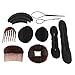 Beauty7 Hair Styling Accessories Tools Set 7 Types Styling Tools Buns Formers/Doughnuts/Hair Braid/Hair comb bun shaper/hair insert bun shaper