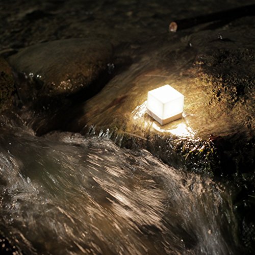 enevu CUBE Würfel Taschenlampe, Weiss & Farbwechsel Licht, Spritzwassergeschützt, mit 3xAAA Duracell - 5