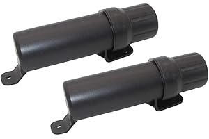 balikha 2pcs Waterproof Motorcycle Tool Tube 84mm Gloves Storage Holder for