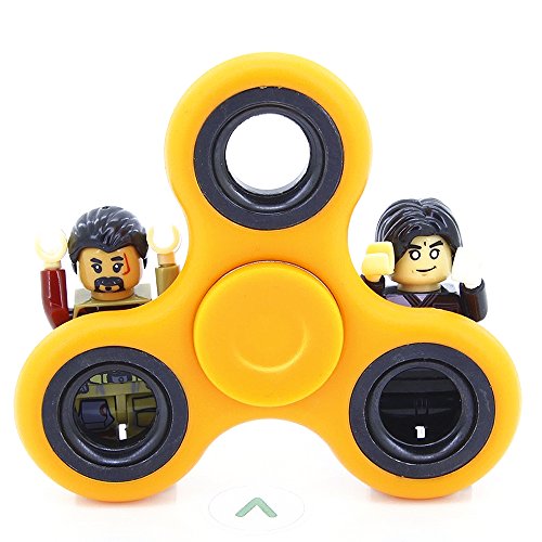 Preisvergleich Produktbild DAM - Fidget Spinner. Orange mit schwarzem