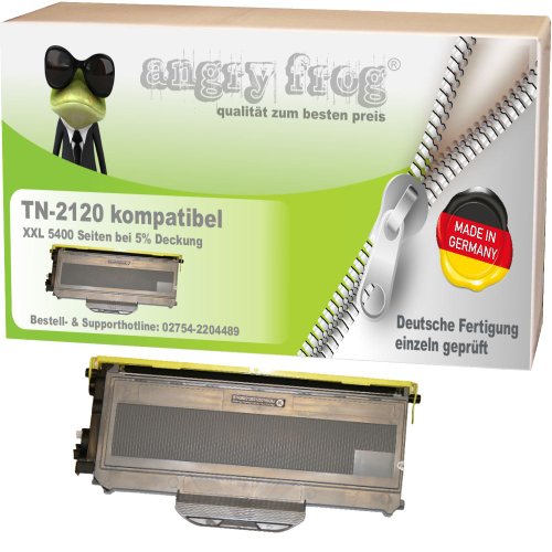 Black Toner, 5400 Seiten!!! ersetzt TN-2120 mit XXL Füllung