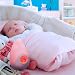 Egg Shape Room Thermometer Temperature Displayer LED Color Changing Night Light Lamp for Babies Kids Children Adults