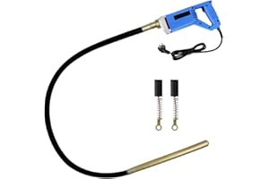 EFAN Vibrateur Béton, Vibrateur de Construction Électrique 850W, 4800 tr/min, Longueur de Tige Vibrante 2M, Diamètre de l'arbre de Vibration 35mm, Vibrateur Interne pour Routes, Tunnels, Ponts, Maison
