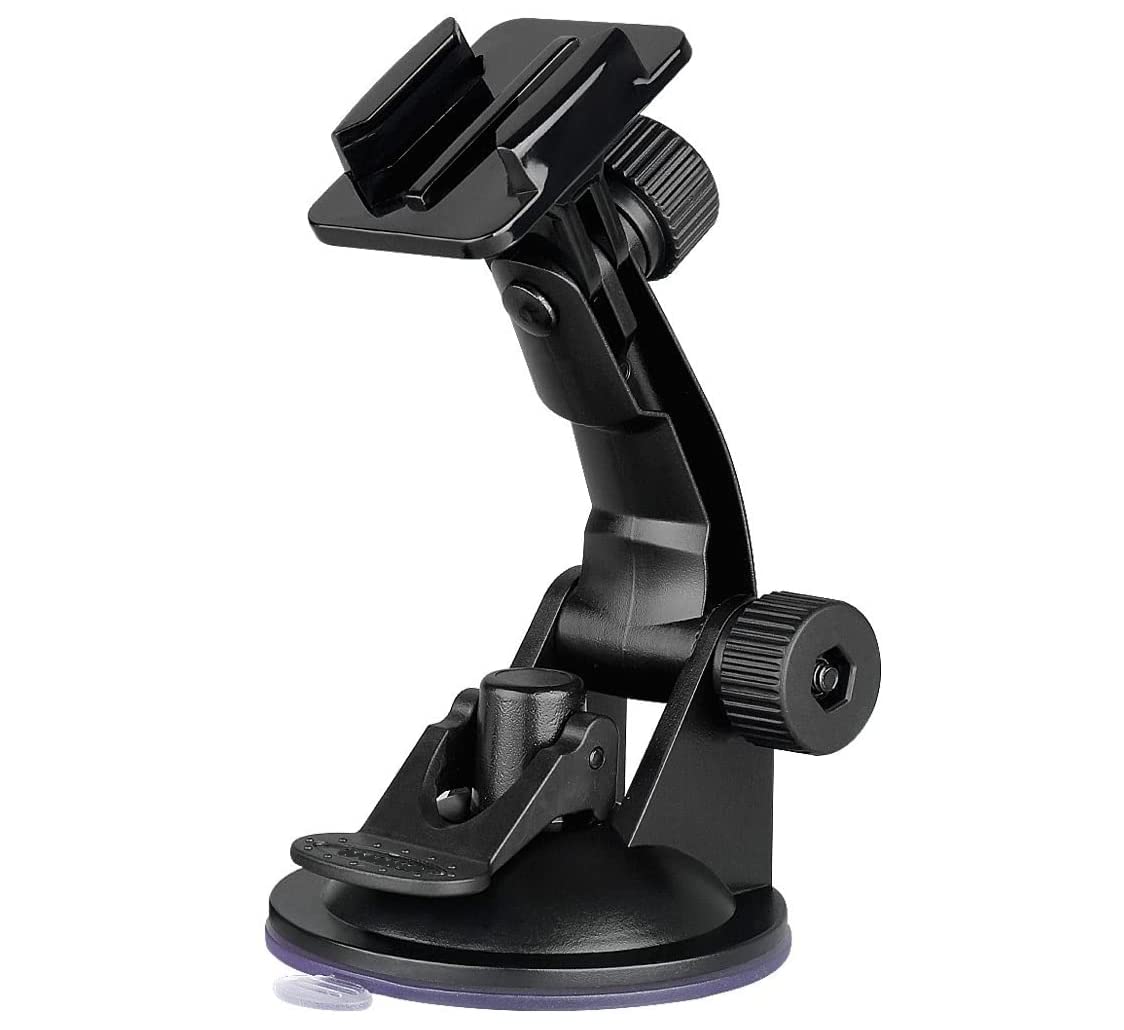 Action Pro Car Windshield Suction Cup Mount Compatible with Gopro-13/12/11/10/9/8/7/6/5/4 Action Cameras