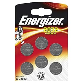 Energizer Piles au Lithium 3 V – Lot de 6, 6 Unités