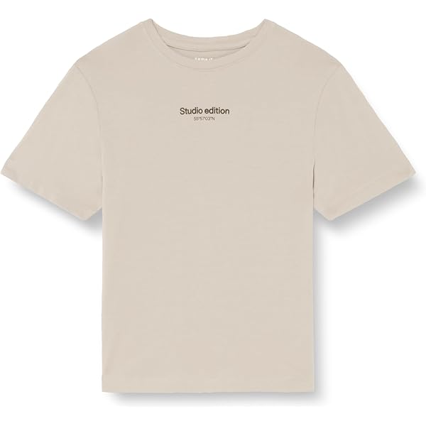 NAME IT T-Shirt Bambini E Ragazzi - Pack Da 2, Cotone Bio, Scollo Rotondo, Vestibilità Aderente - Foto 7