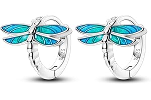 NARMO Ohrringe für Frauen 925 Sterling Silber Bunte Herz Reifen Feder Hoop Kreuz Hoop Kleine Hoop Ohrringe Huggie Ohrringe für Frauen Hoop Ohrringe