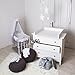 Round edges! Changing set, changing table top for IKEA Hemnes dresser