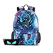 Price comparison product image GRZY 32L Backpacks, Unisex School Bag Anime Luminous Backpack Canvas Shoulder Daypack Laptop Bags Satchel Hiking Bag