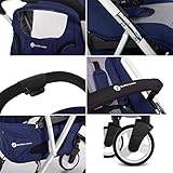EUROCART Buggy Sport Kinderwagen VOLT Liegefunktion – kompakt zusammenklappbar – leicht – von Geburt geeignet - 8