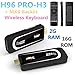 Produktbild 2G RAM 16G ROM H96 Pro H3 Amlogic S905X Quad Core Android 7.1 Mini TV Box 2.4G/5G Wifi BT4.0 4K HD TV Dongle Stick + MX3 Backlit Keyboard