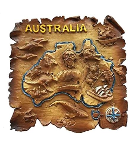 Nuova Zelanda 3D Street Sign Calamite Frigorifero Magneti per Frigorifero Souvenir Regalo, Resina Fatta a Mano Nuova Zelanda Frigorifero Magnete Casa e Cucina Decorazione Collezione