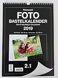 Foto-Bastelkalender 2019 2in1 Schwarz Weiß Do It Yourself