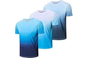 Cimic 3er Pack Rashguard UV Shirt Herren, UPF 50+ UV Schutz Schwimm Tshirt Schnelltrocknend Atmungsaktiv Sonnenschutz für Outdoor Surfen Running Top