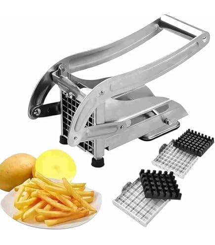 Aardappel Frietsnijder RVS 6mm Mes Thuismiddel Commercieel Gebruik