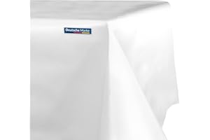 ‎TEXMAXX TEXMAXX® Wachstuchtischdecke versch. Größen - 200 x 140 cm/abwaschbare Tischdecke/Wachstischdecke/Wachstuch Tischdecke geeignet als Gartentischdecke - Farbe Weiß