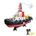 Produktbild RC ferngesteuerter Hafenschlepper-Boot, Schiff von der Küstenwache, Komplett-Set inkl. Akku und Fernsteuerung, Neu