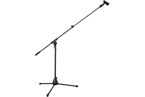 HERCULES STANDS Hercules MS540B Low Profile Tripod Microphone Stand with Boom & Mic Clip