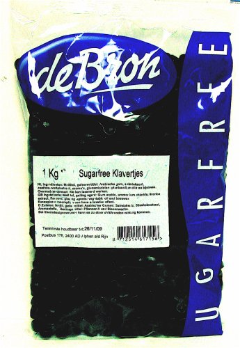 Preisvergleich Produktbild deBron Zoute Klavertjes zuckerfrei 1kg