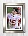 Produktbild Engravia Digital Patrick Mahomes Kansas City Chiefs Poster Reproduction Autograph Picture Photo A4 Print (Silver Frame)