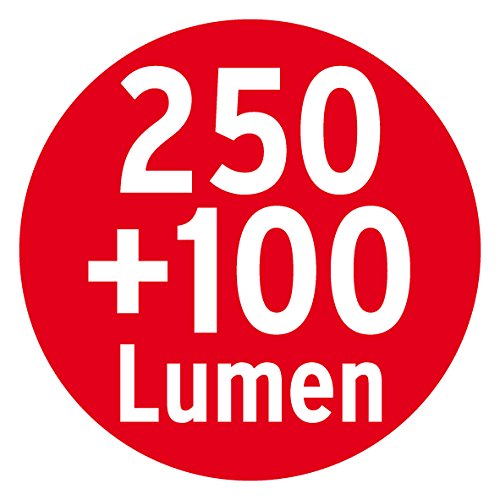 Brennenstuhl LED Taschenlampe mit Batterie / SMD LED Handleuchte mit 8 + 1 hellen SMD-LEDs (4 Stunden Leuchtdauer, drehbarer Haken, Magnet) Farbe: schwarz/gelb - 3