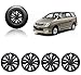 Auto Pearl - Premium Quality Car Black Wheel Cover Caps 15 Inches Press Type Fitting For - Toyota Innova Type-2 RS.1499.00
