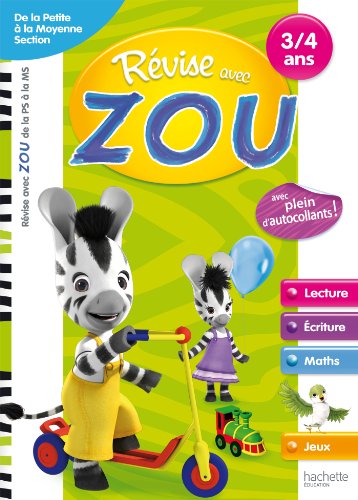 Télécharger Révise avec Zou - PS/MS - Cahier de vacances Livre eBook France