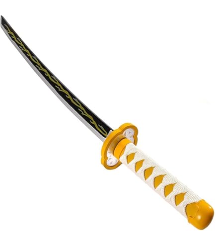 Cosplay En Bambou Anime épée, épée Katana Demon Slayer Iguro Obanai Katana Epee 98 Cm 38 5 Pouces