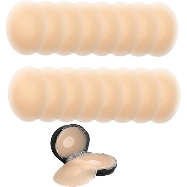 Cache-tétons En Silicone – Invisibles Et Réutilisables (8 Paires)