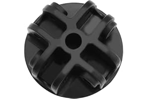 ECSiNG 4-Wege Dachmittelhalterung Baldachin Verbindungsstück Scheitel Mittelhalterung Ersatzzubehör für Pavillonzelt Kunststoff Schwarz