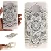 Produktbild Anlike Schutzhülle für LG X Cam Hülle, Handy Hülle / Handytasche / Silikon Hülle Case / Schlank Flexibel Handy Tasche Cover für LG X Cam (5,2 Zoll) - Weiße Blume