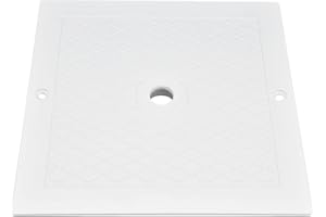 Dilwe Swimming Pool Skimmer Lid, 10'' Skimmer Lid Replacement, Pool Filter Cover, for