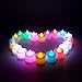 Produktbild Bluelover 1 Stk Led Licht Kerze flammenlose bunte Kerze Lampe elektronische Kerze Teeparty Hochzeit Dekor-grün